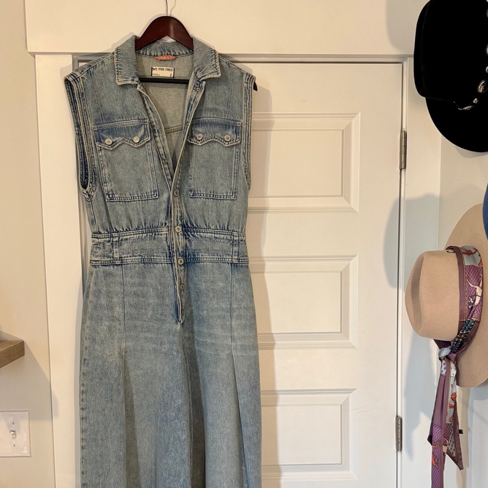 We The Free Denim jumpsuit